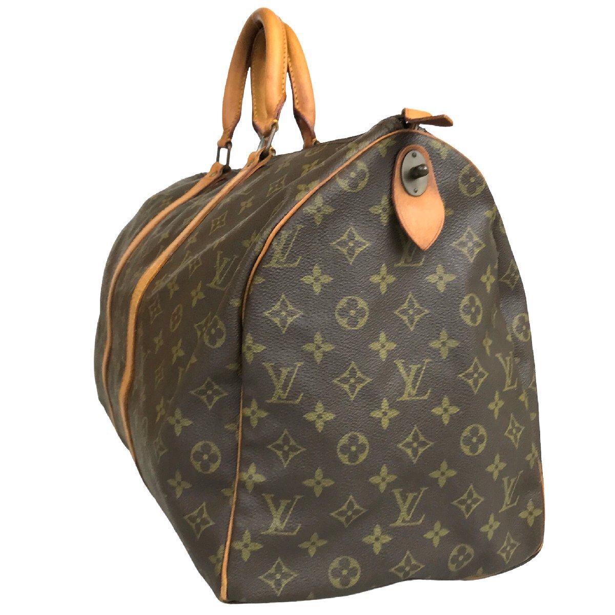 【1円～】 ルイヴィトン LOUIS VUITTON バッグ ボストンバッグ キーポル50 モノグラム M41426 USA限定モデル レザー ブラウン 中古の画像3