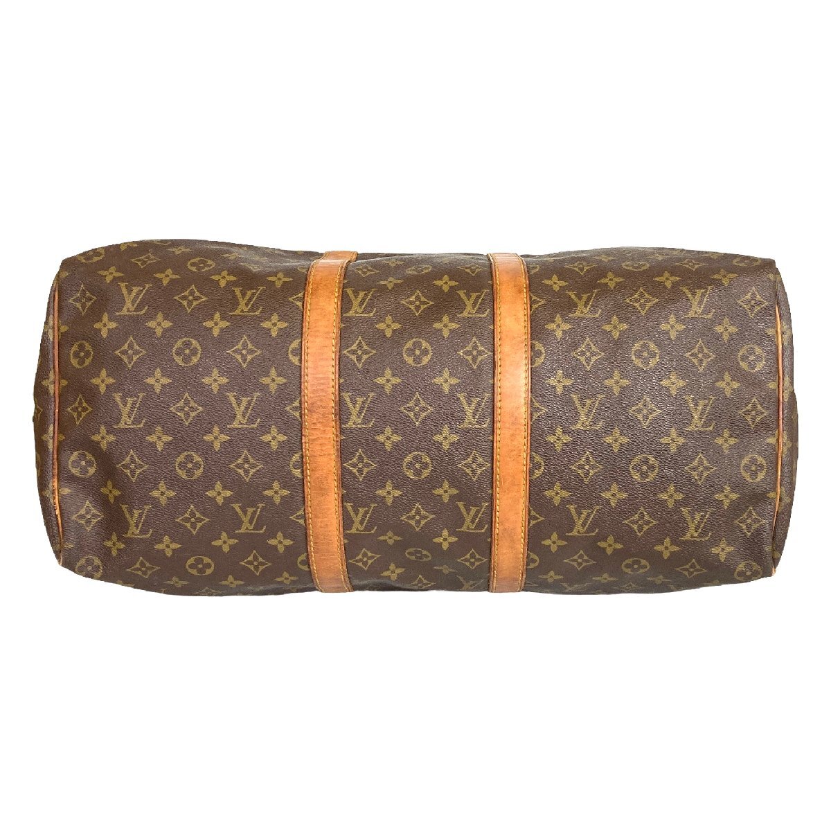 【1円～】 ルイヴィトン LOUIS VUITTON バッグ ボストンバッグ キーポル50 モノグラム M41426 SD レザー ブラウン ゴールド金具 中古_画像6