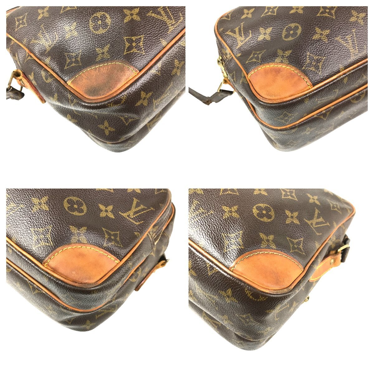 【1円～】ルイヴィトン Louis Vuitton バッグ ショルダーバッグ モノグラム ナイル M45244 AR0021 ブラウン レザー 中古_画像6