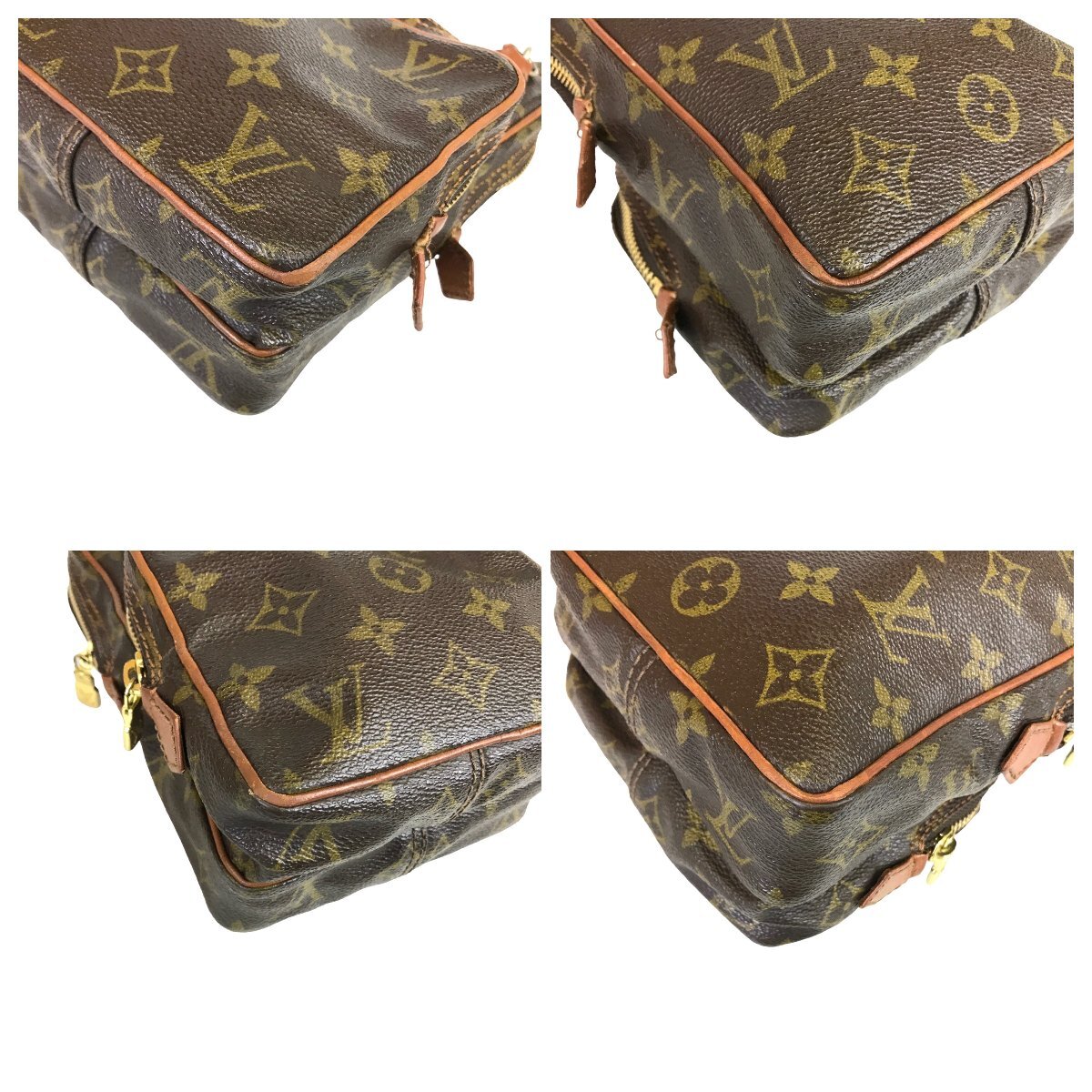 【1円～】 ルイヴィトン LOUIS VUITTON バッグ ショルダーバッグ ミニアマゾン M45238 832 モノグラム レザー ブラウン 中古の画像7