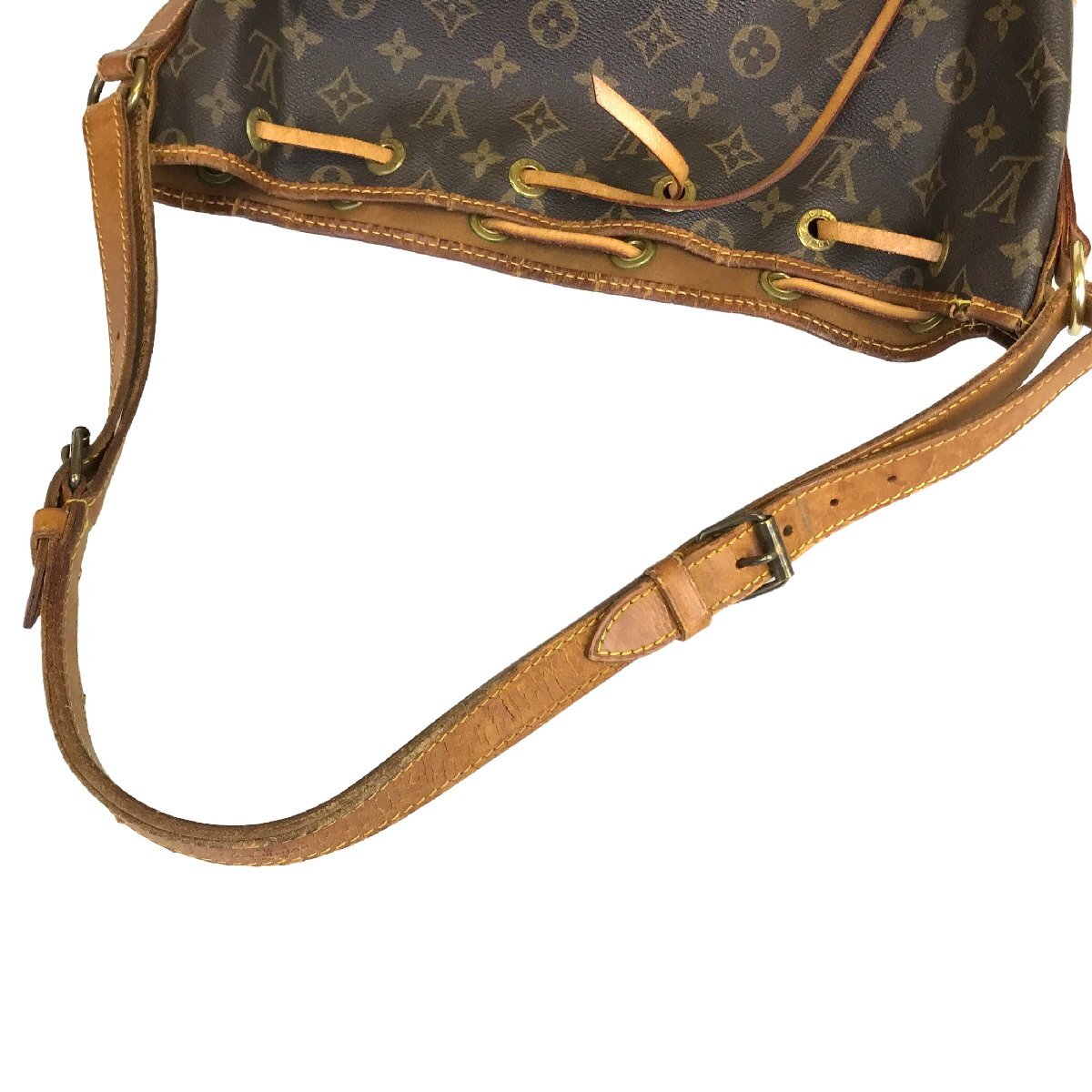 【1円～】ルイヴィトン LOUIS VUITTON バッグ ショルダーバッグ ノエ M42226 FH8911 レザー ブラウン モノグラム 中古の画像5