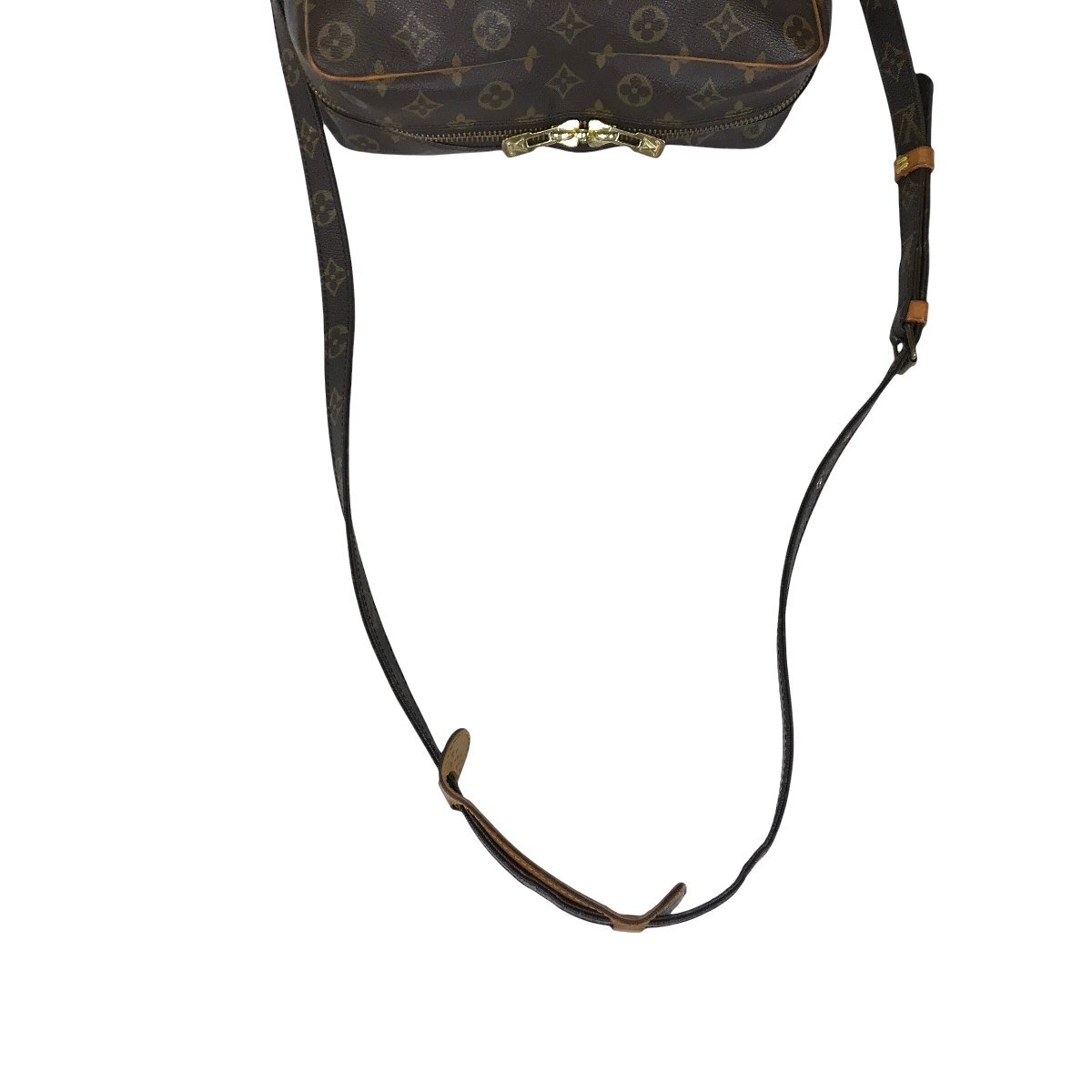 【1円～】 ルイヴィトン Louis Vuitton バッグ ショルダーバッグ モノグラム ダヌーブGM M45266 ブラウン レザー 中古の画像6