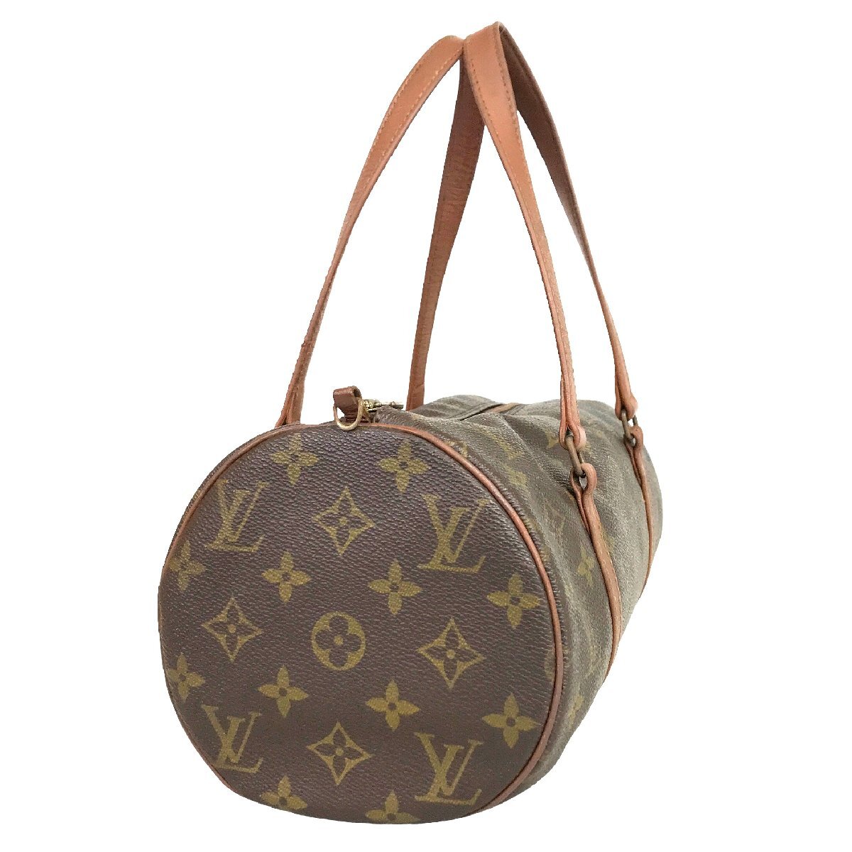 【1円～】ルイヴィトン Louis Vuitton バッグ ハンドバッグ ボーリングバッグ モノグラム パピヨン30 M51365 ブラウン 中古の画像2