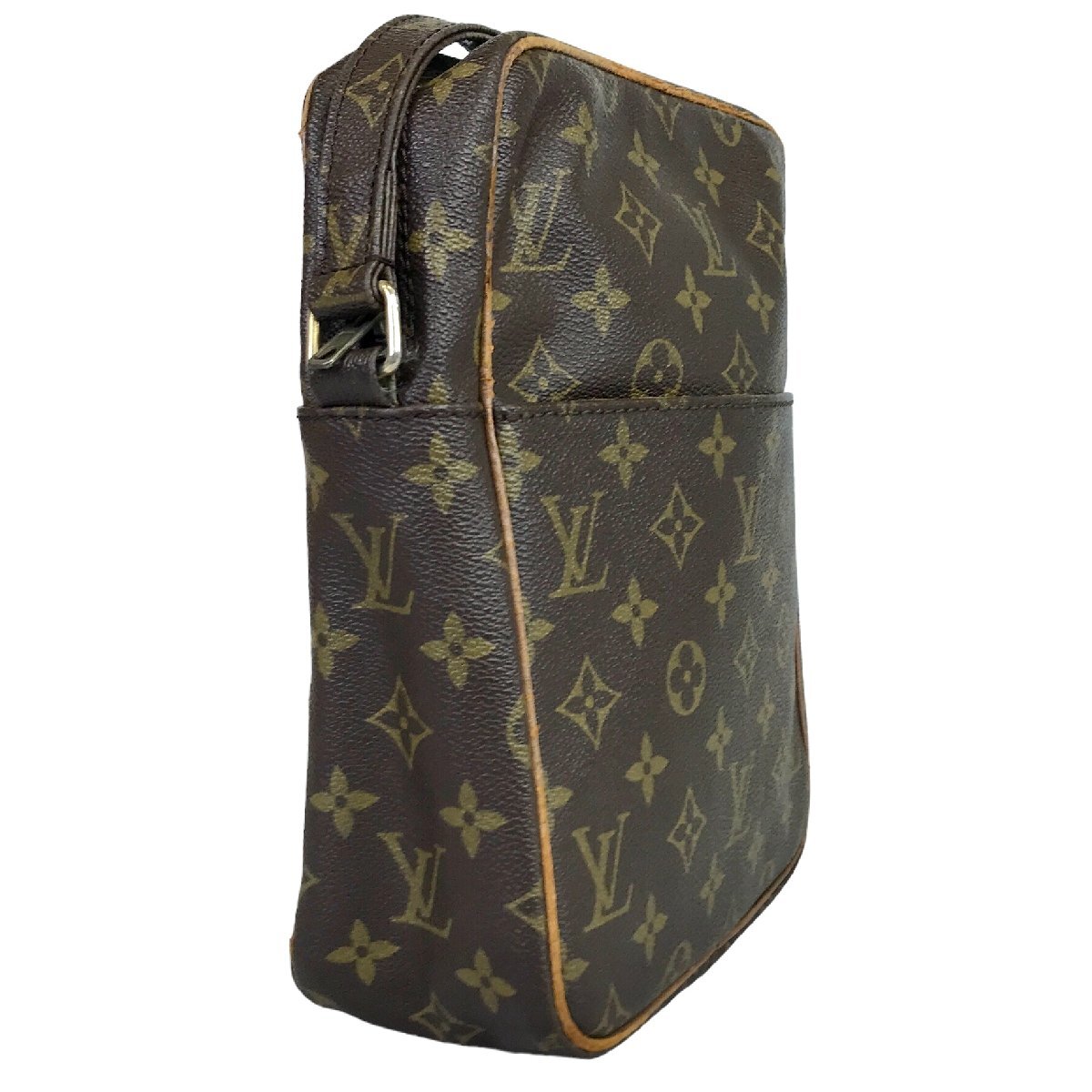 【1円～】ルイヴィトン LOUIS VUITTON バッグ ショルダーバッグ マルソー M40264 モノグラム レザー ブラウン 中古の画像2