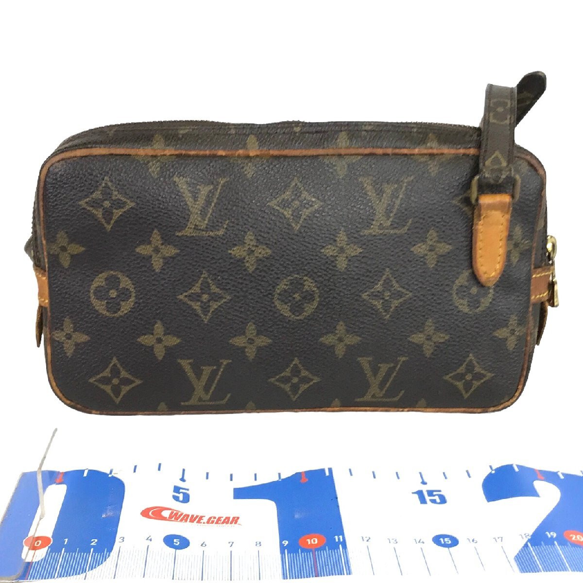 【1円～】 ルイヴィトン LOUIS VUITTON ショルダーバッグ モノグラム マルリーバンドリエール M51828 TH0941レザー ブラウン 中古