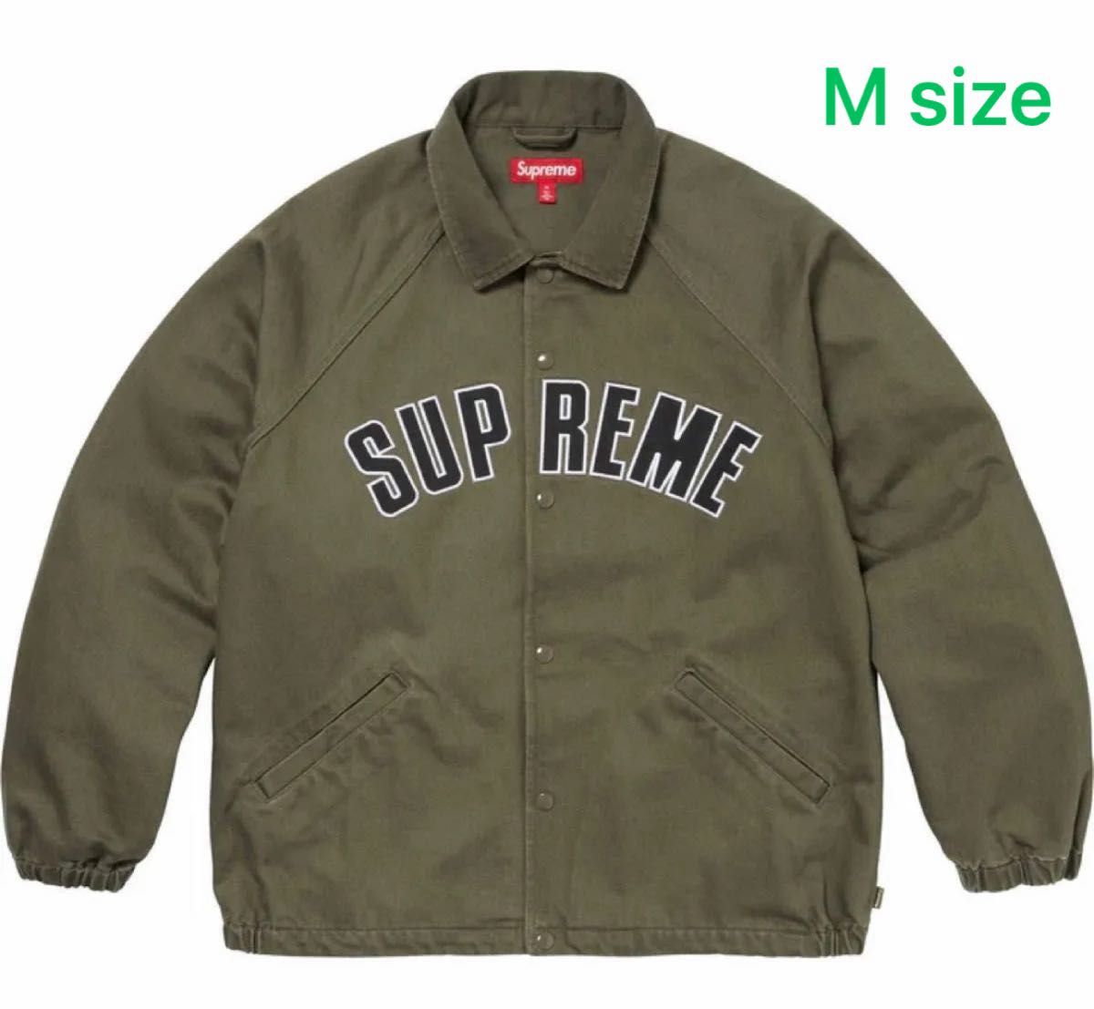 【価格交渉不可】Supreme ARC Denim Coaches Jacket "Olive" M size