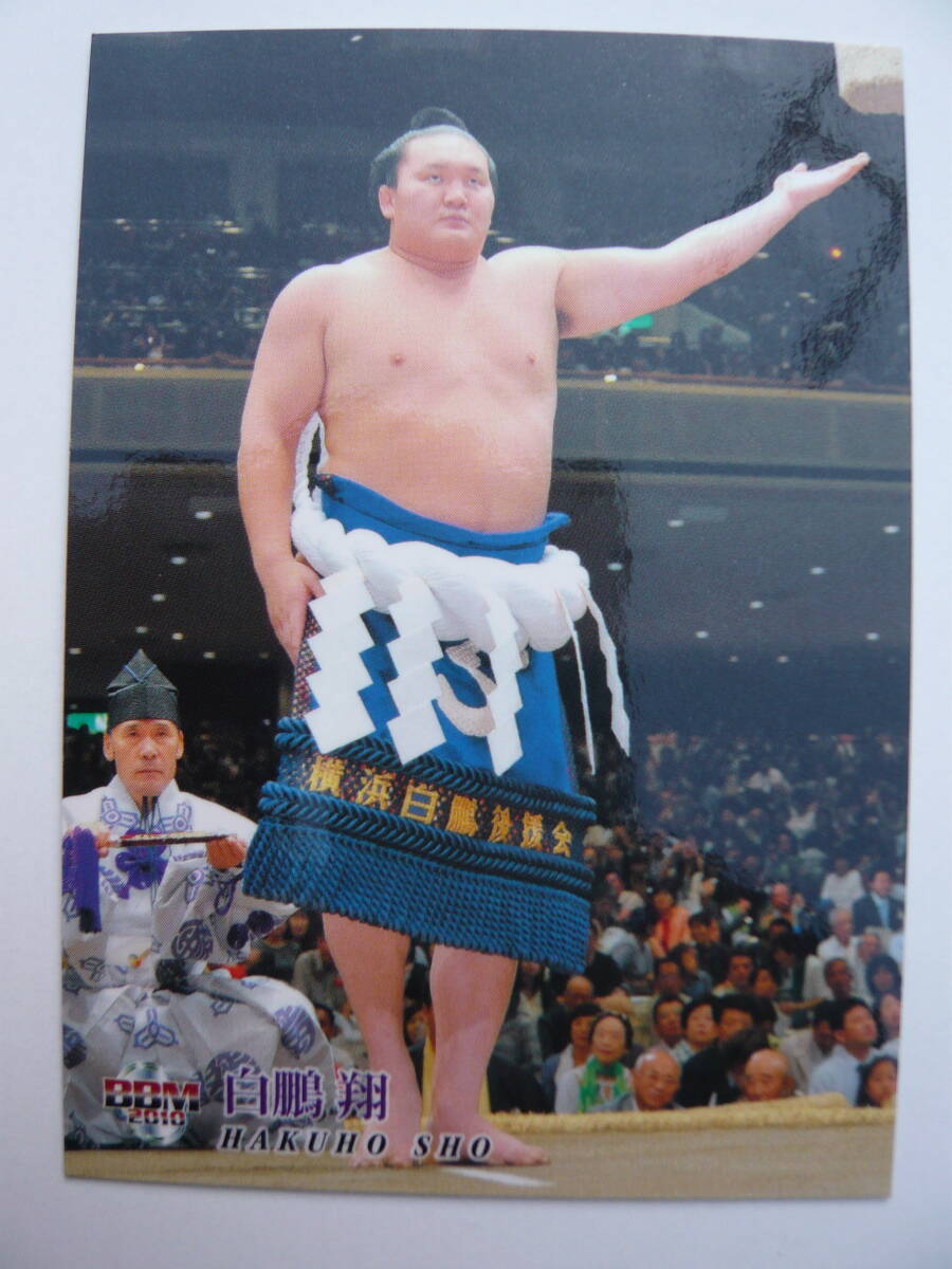 BBM　2010　大相撲カード　＃95白鵬翔　トレカ_画像1