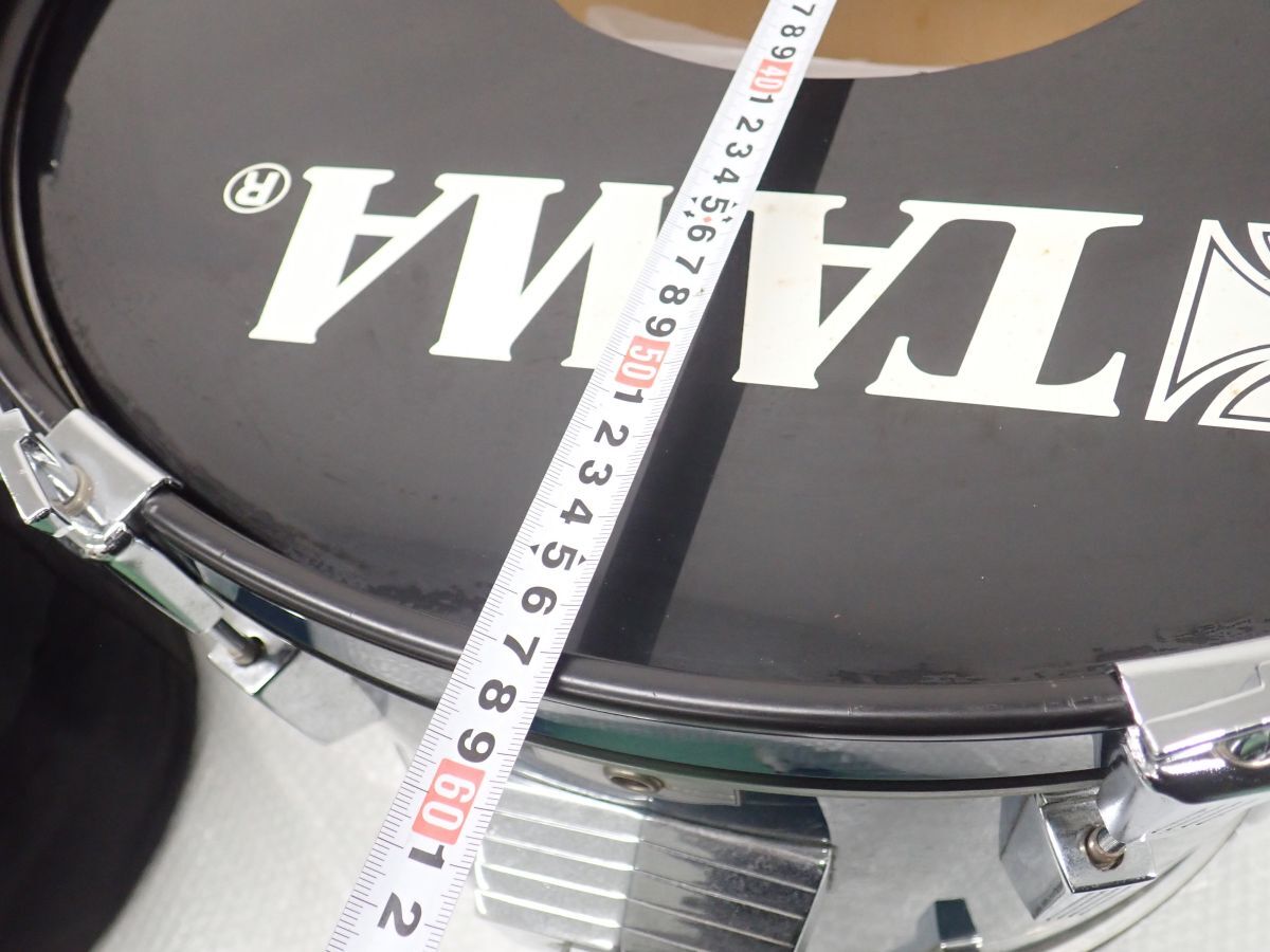 OH105 直接引き取り限定 TAMA ドラムセット 200 HAZY バスドラム/スネアドラム/TAMA OMNI-SPHERE ホルダー 打楽器・楽器・器材の画像7