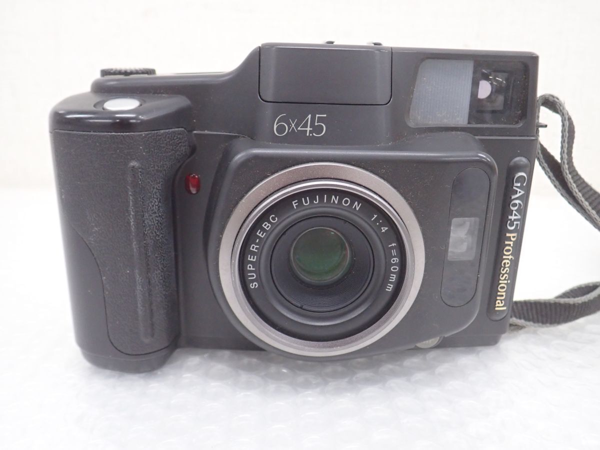 D264-60 ④富士フィルム FUJIFILM GA645 Professional 6×4.5 AF中判 フィルムカメラ 前期型 SUPER-EBC FUJINON F4 60mmの画像3