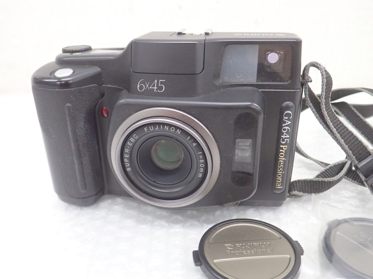 D264-60 ④富士フィルム FUJIFILM GA645 Professional 6×4.5 AF中判 フィルムカメラ 前期型 SUPER-EBC FUJINON F4 60mmの画像2