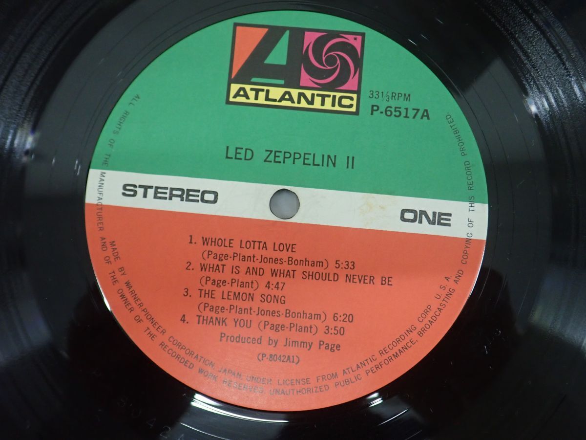 D390-80 26 LPレコード LED ZEPPELIN レッド・ツェッペリン Led Zeppelin II/Led Zeppelin IV/2LP Physical Graffiti/聖なる館/THE FIRMの画像4
