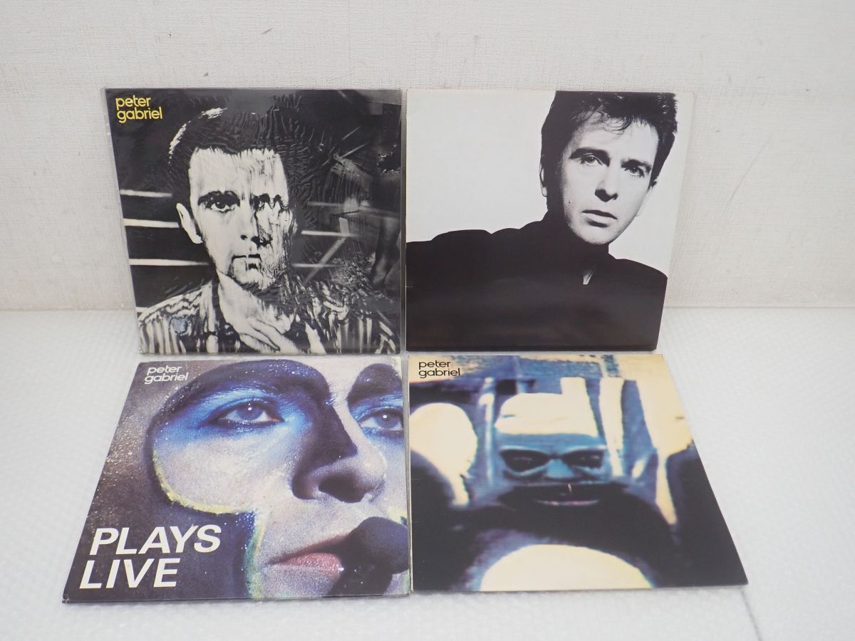 D354-80 24 LPレコード Peter Gabriel ピーター・ガブリエル GHSP-2035/Plays Live/SECURITY/SO (ジェネシス・GENESIS)の画像1