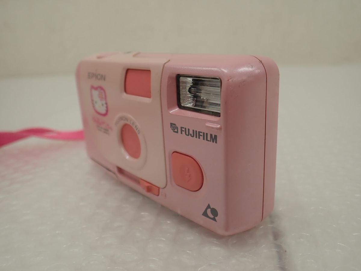 D364-60-M　FUJIFILM 富士フィルム　ハローキティ コンパクトフィルムカメラ EPION HELLO KITTY コンパクトカメラ