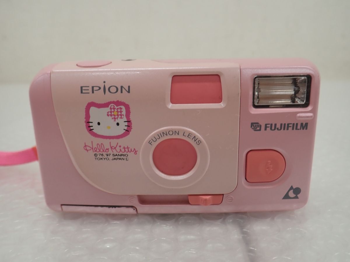 D364-60-M　FUJIFILM 富士フィルム　ハローキティ コンパクトフィルムカメラ EPION HELLO KITTY コンパクトカメラ