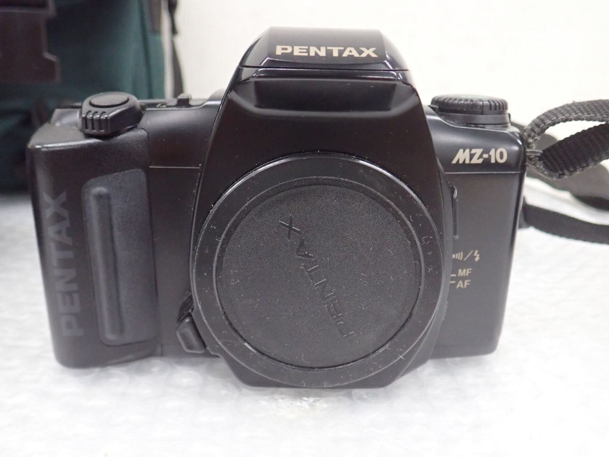 D133-80　 ペンタックス PENTAX MZ-10 フィルムカメラ/レンズ SIGMA シグマ 70-300mm 1:4-5.6 DL MACRO/SIGMA UC ZOOM 28-70mm F2.8-4 Φ55_画像2