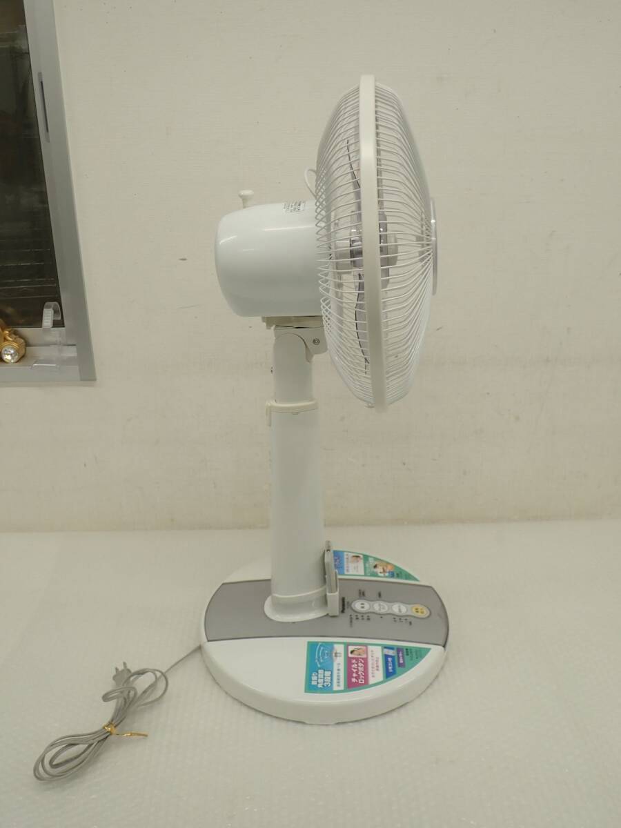 D391 ① direct receipt limitation (pick up) Panasonic /Panasonic 30 centimeter living . electric fan F-CJ324 2013 year made remote control attaching used operation goods 