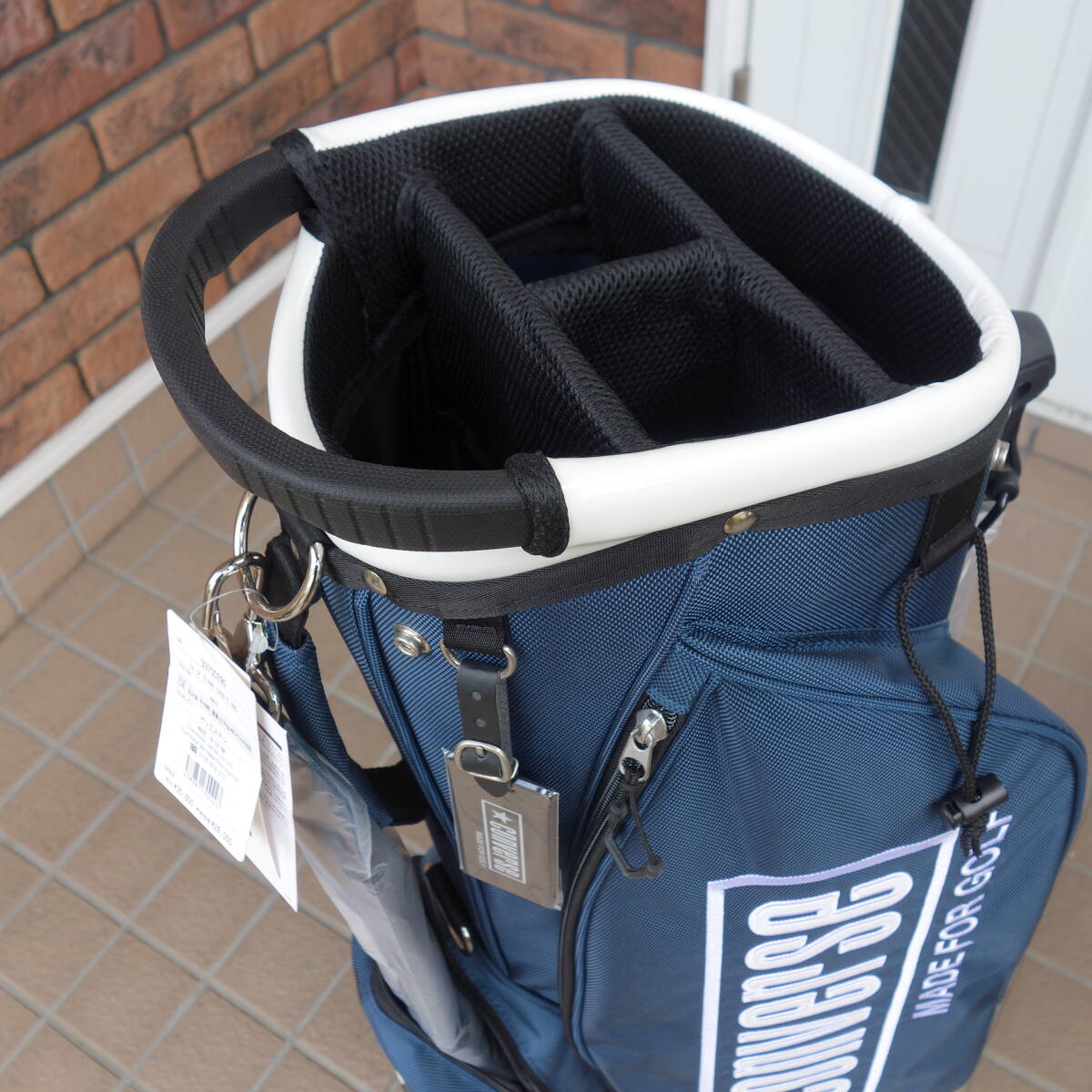 ★ 未使用品！ コンバース CV SP STAND CADDIE BAG CONVERSE チャックテイラーマーク キャディバッグ 33700290 9.0型！ ★