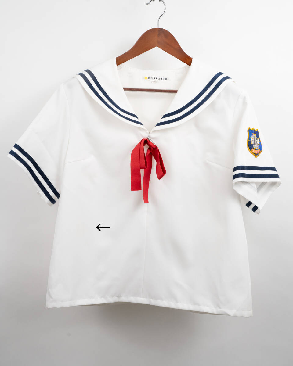 COSPATIO製 CLANNAD 光坂高校3年生 夏服セット XLサイズ 中古品の画像1