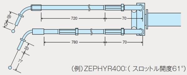 POSH ハイスロットルキット ZRX1200R,ZRX1100,ZRX400 /031567#の画像3