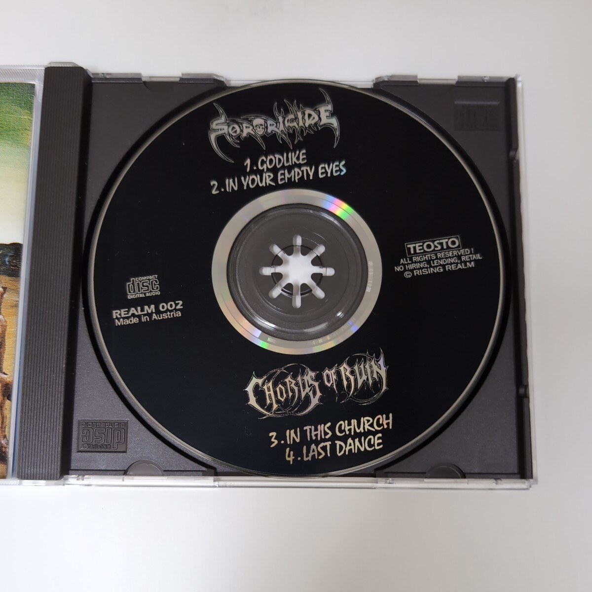 Sororicide / Chorus Of Ruin  Melodic Doom Death Heavy Metal メロディック ドゥーム デス ヘヴィメタル 輸入盤SPIRIT CDの画像6