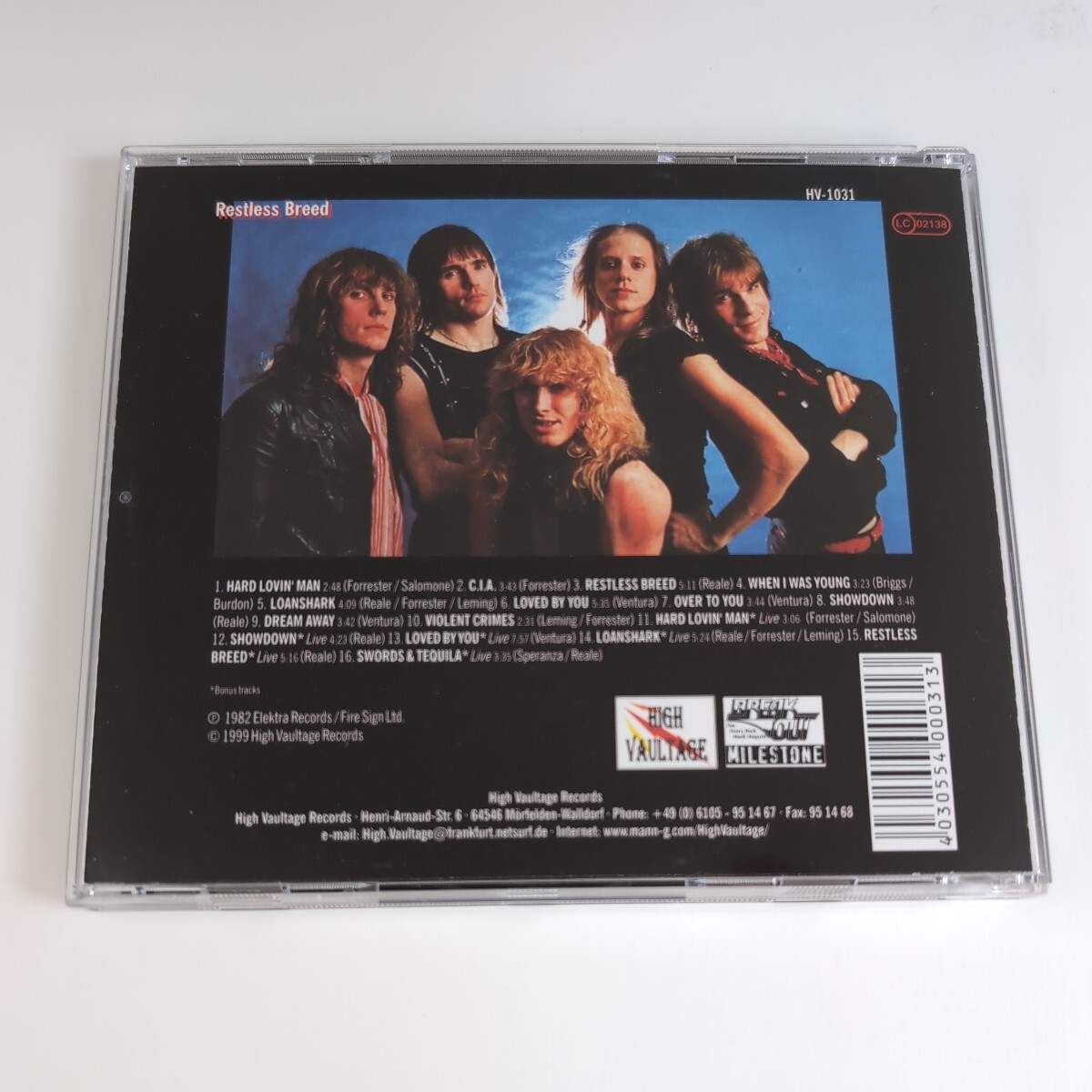 Riot US Heavy Metal Hard Rock ヘヴィメタル ハードロック 輸入盤CD 4thの画像6