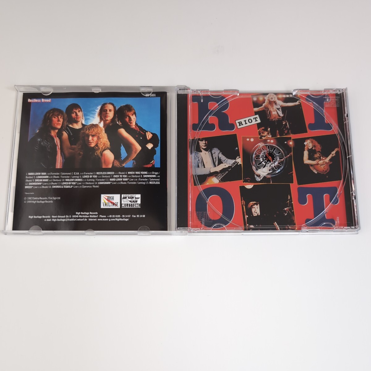 Riot US Heavy Metal Hard Rock ヘヴィメタル ハードロック 輸入盤CD 4thの画像4