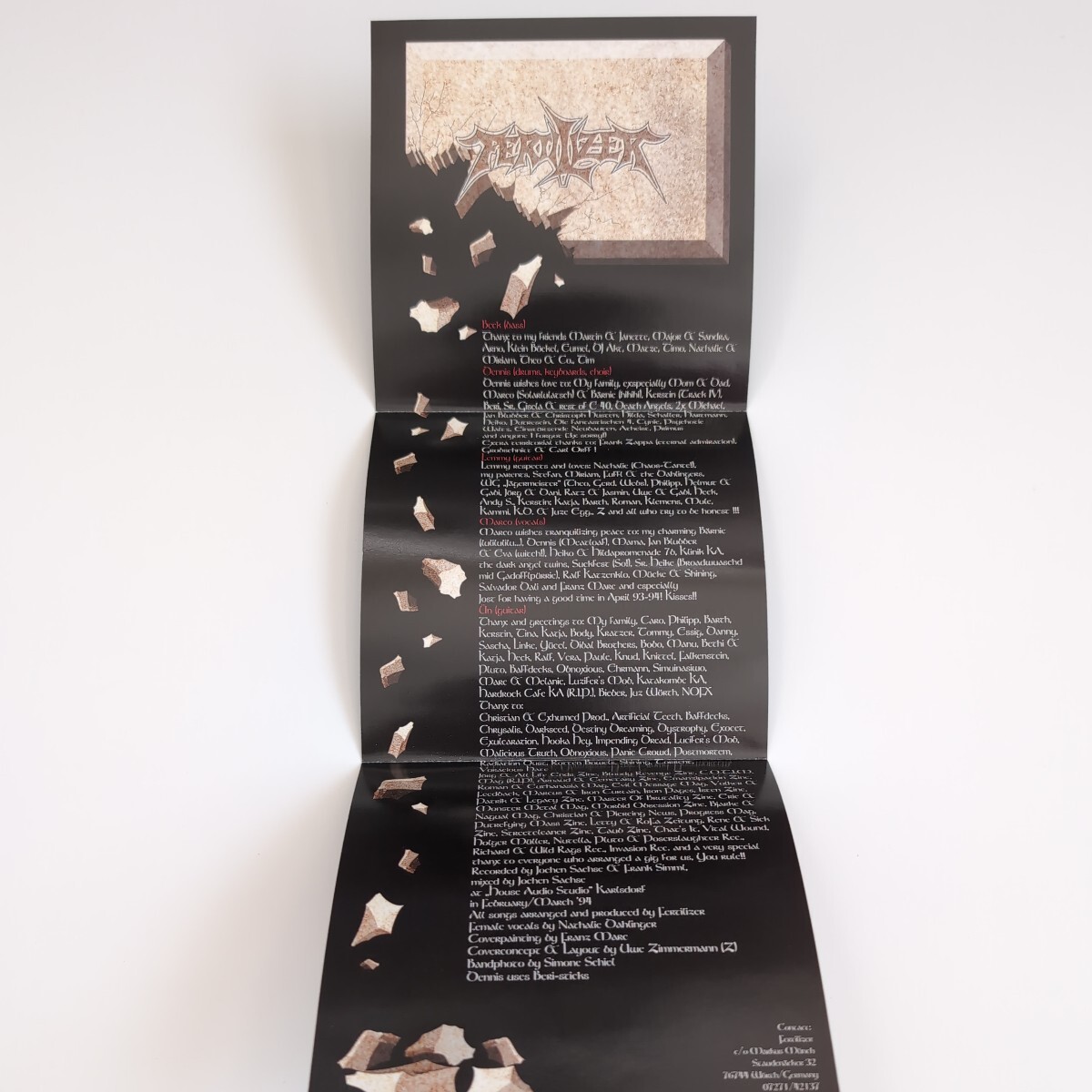 「1st Press」Fertilizer Germany Melodic Gothic Death Heavy Metal メロディック ゴシック デスメタル ヘヴィメタル 輸入盤CDの画像2