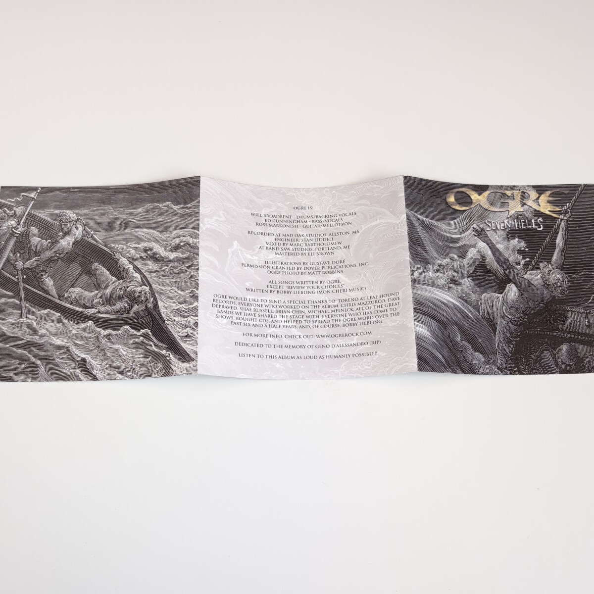 OGRE Poland Rock Heavy Metal ドゥーム ハードロック ヘヴィメタル 国内盤CD 帯付き 1stの画像4