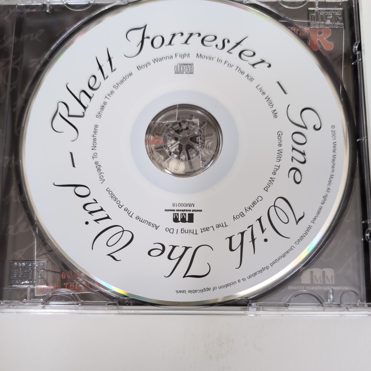 Rhett Forrester US Heavy Metal Hard Rock ヘヴィメタル ハードロック 輸入盤CD 1stの画像5