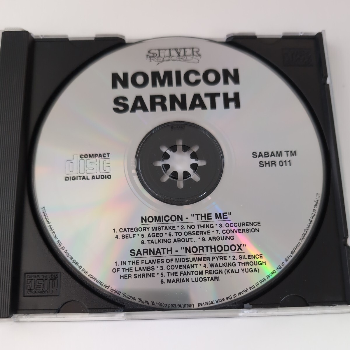 Nomicon / Sarnath　Finland　Death Heavy Metal　デスメタル ヘヴィメタル　輸入盤SPIRIT CD_画像6