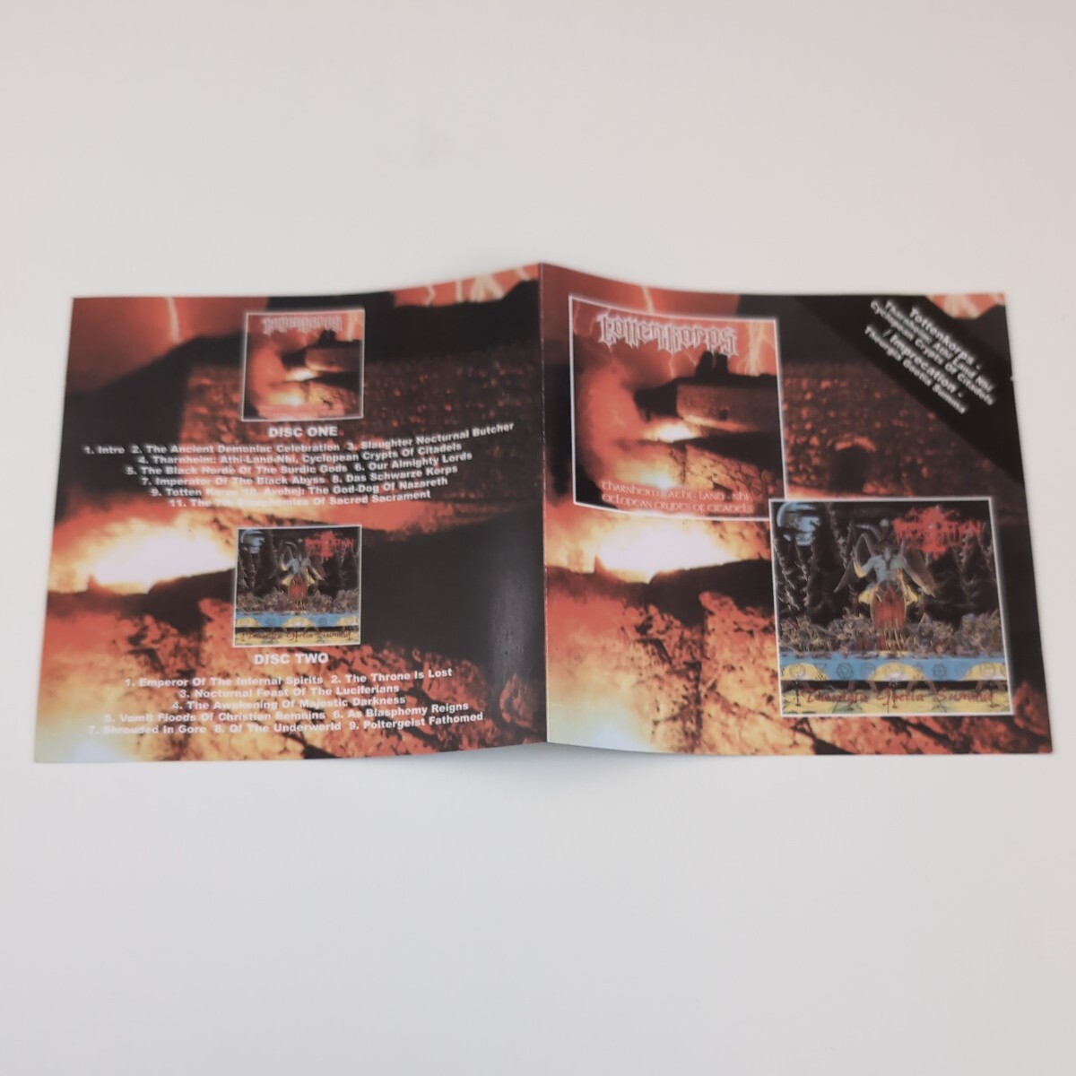 Totten Korps / Imprecation Brutal Black Death Heavy Metal ブルータル ブラック デス ヘヴィメタル 輸入盤2CDの画像3