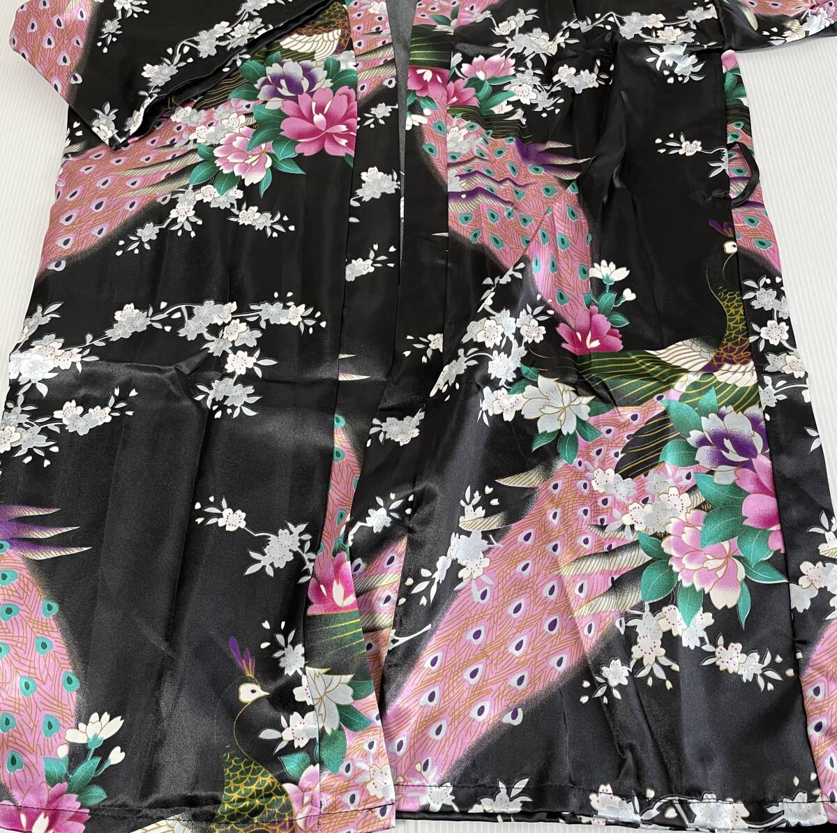  юката кимоно чёрный sexy Ran Jerry костюмы костюм японский стиль салон одежда Night одежда мини длина EJ25