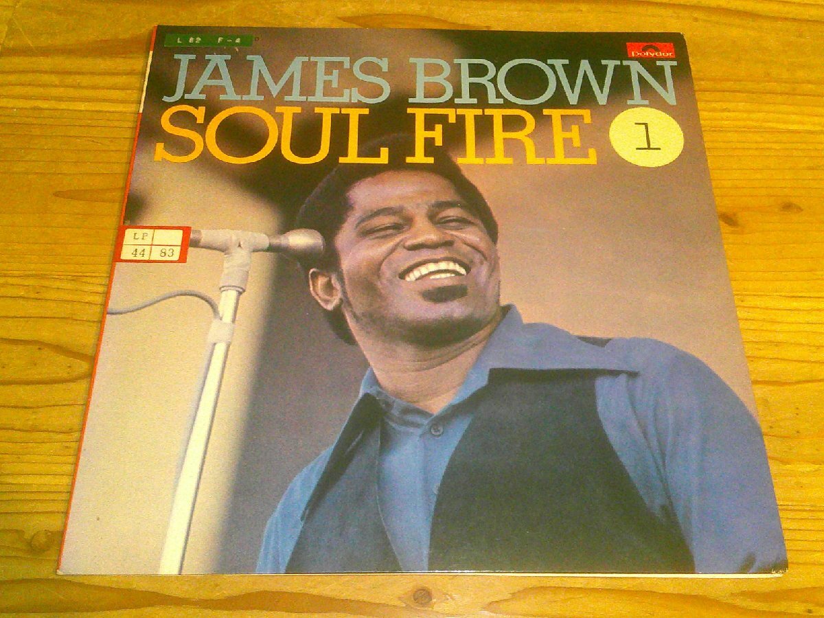 LP：JAMES BROWN VOL.1 SOUL FIRE ソウル・ファイアー ジェームス・ブラウン第1集の画像1