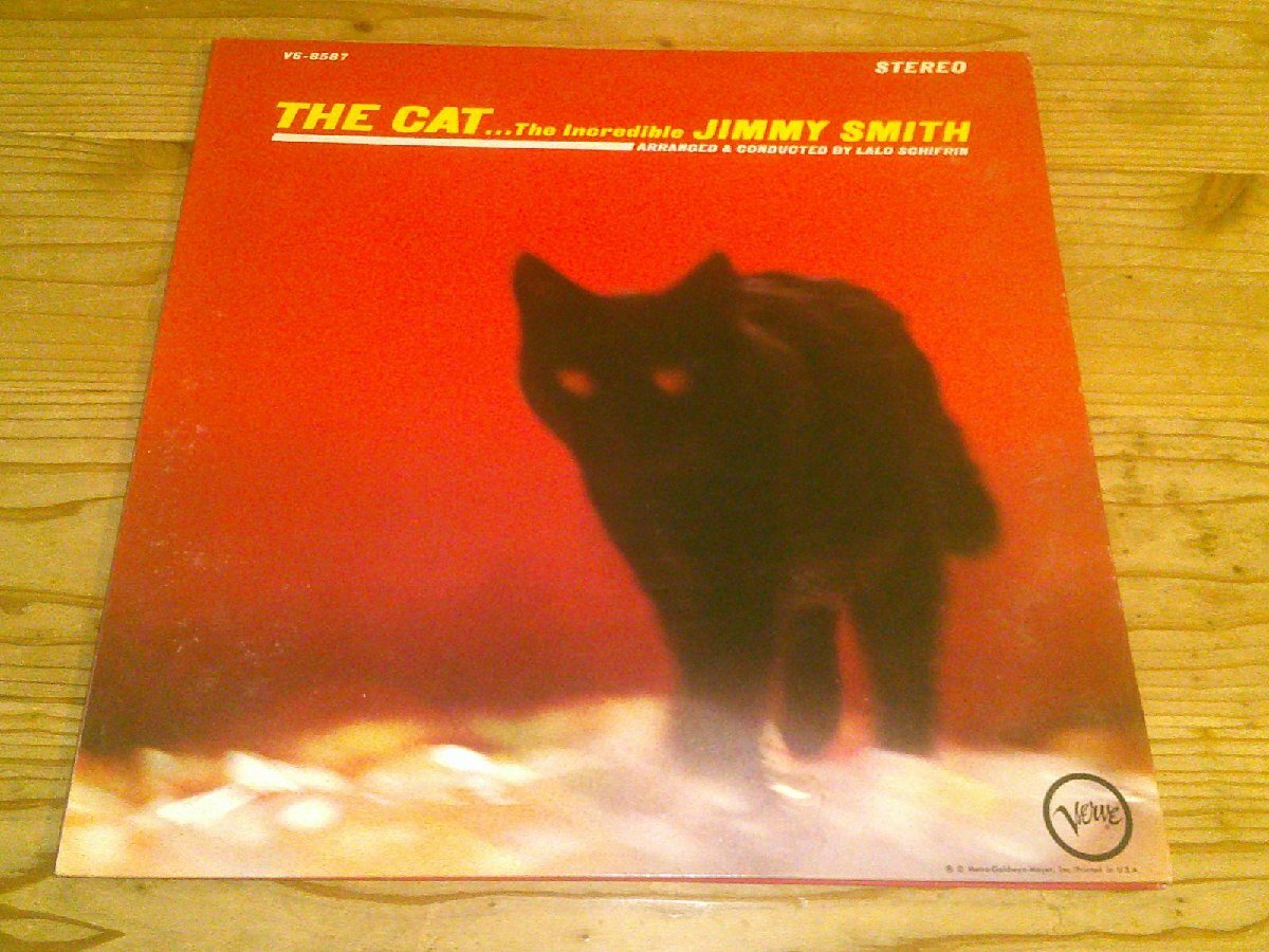 LP：THE CAT THE INCREDIBLE JIMMY SMITH ジミー・スミス：US盤の画像1