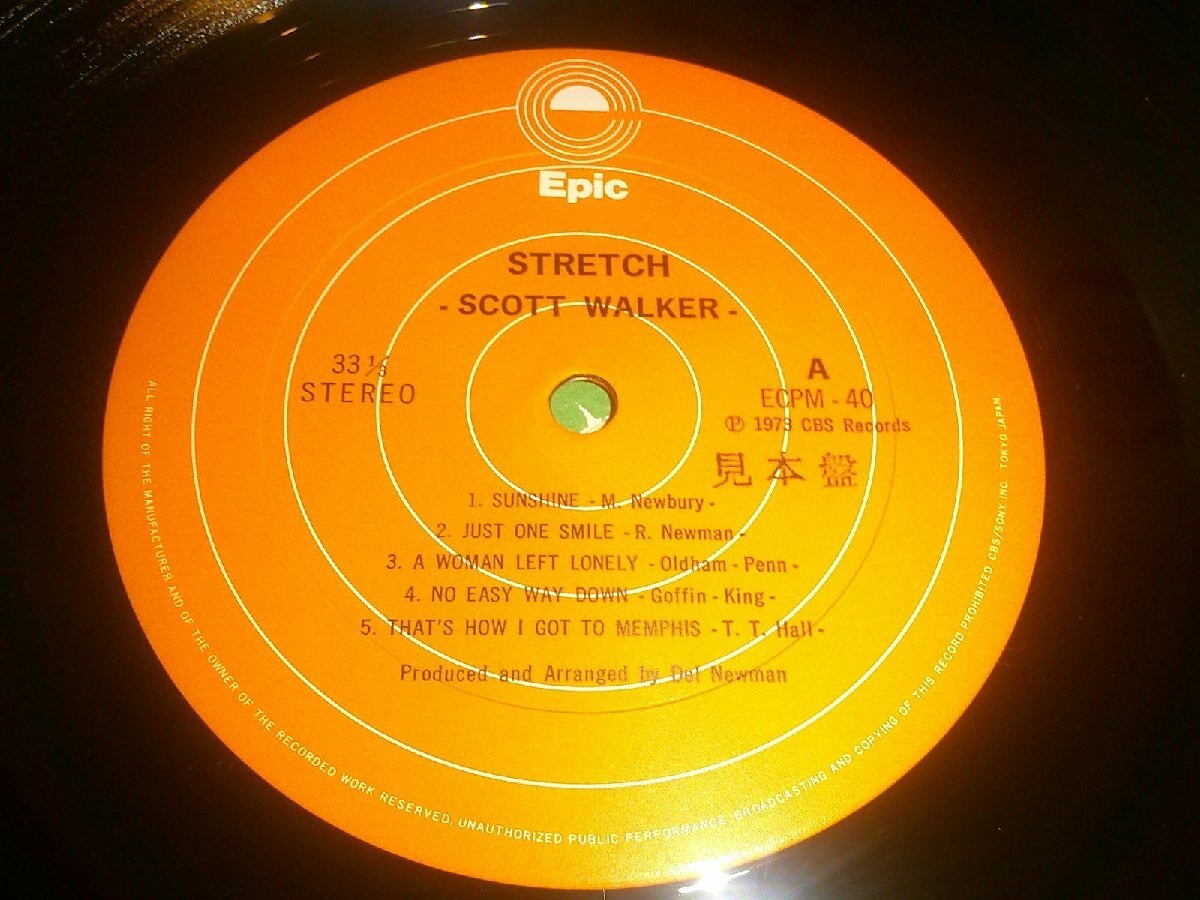 LP：SCOTT WALKER STRETCH スコット・ウォーカー_画像2