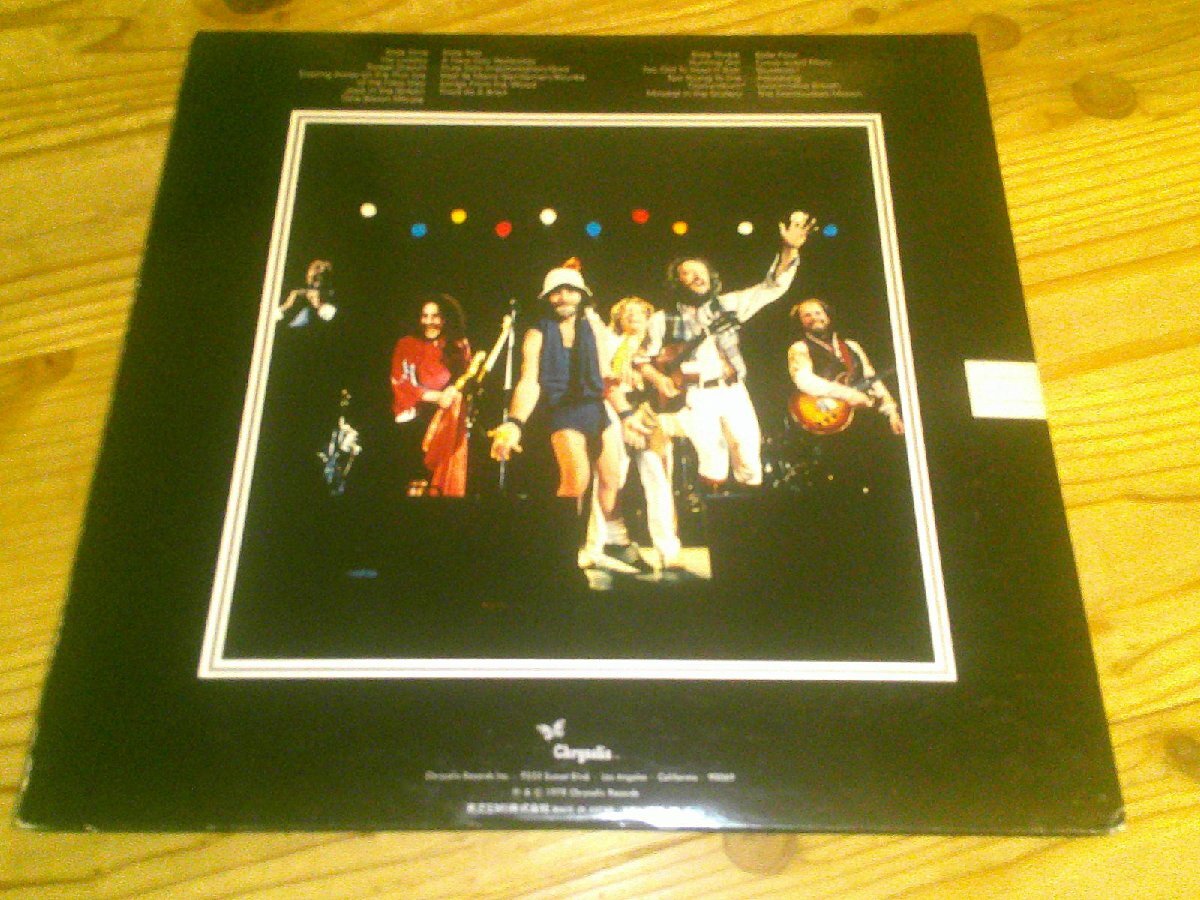 LP：JETHRO TULL LIVE BURSTING OUT ジェスロ・タル・ライヴ：2枚組の画像2