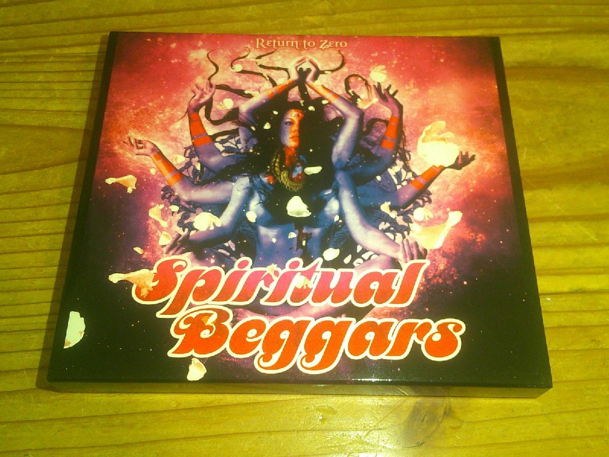CD：SPIRITUAL BEGGARS スピリチュアル・ベガーズ リターン・トゥ・ゼロ：アウターケース付き：ポスター付き：ステッカー付きの画像2