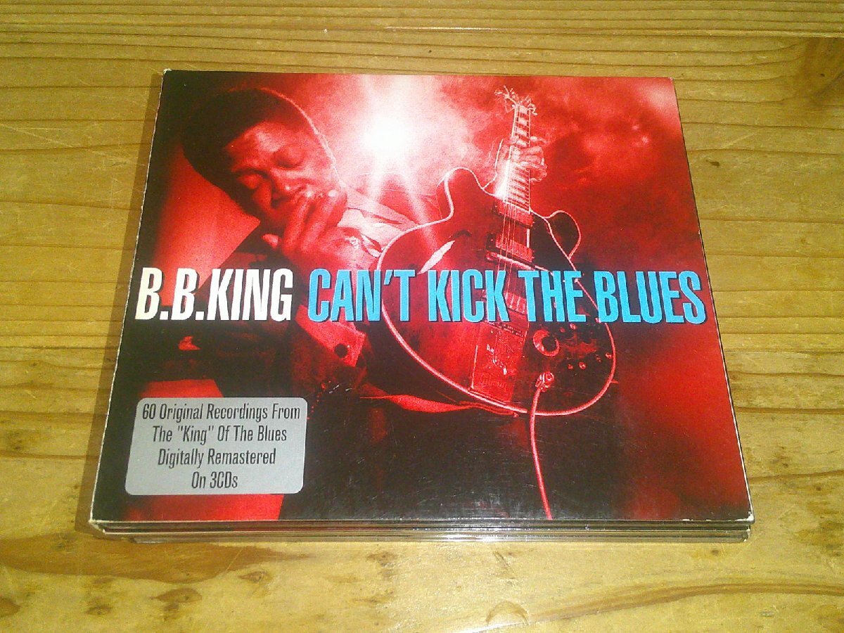 CD：B.B.KING CAN'T KICK THE BLUES B.B.キング：デジパック仕様：デジタルリマスター：3枚組60曲の画像1