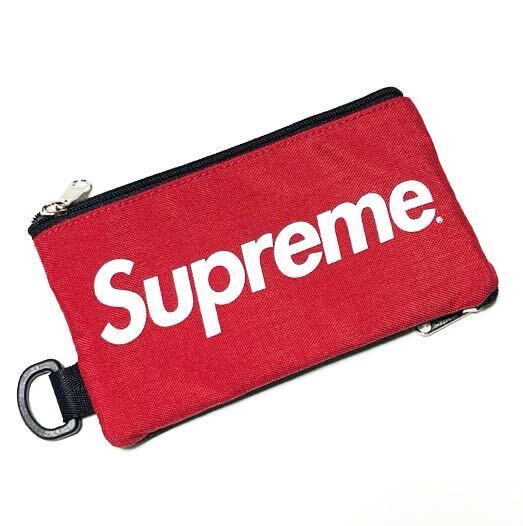 Supreme 16aw Mobile Pouch Red モバイルポーチ 財布 wallet 小物入れ boxlogo ショルダー キーホルダーの画像4