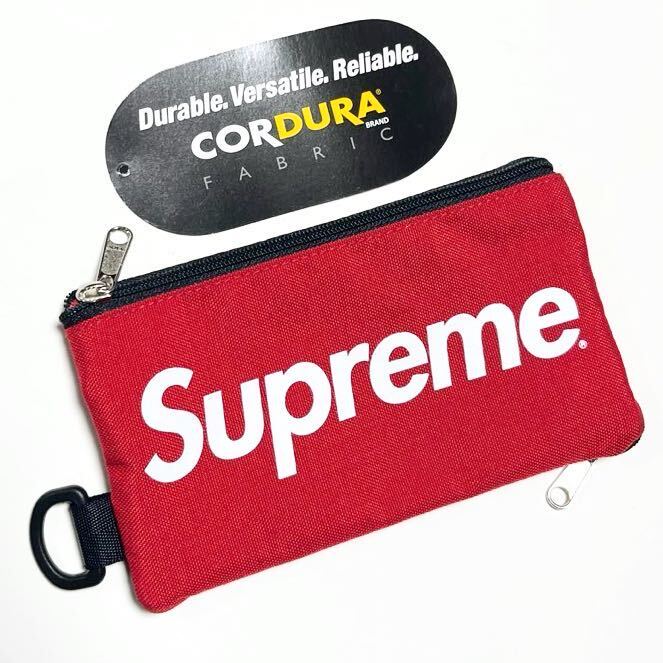 Supreme 16aw Mobile Pouch Red モバイルポーチ 財布 wallet 小物入れ boxlogo ショルダー キーホルダーの画像2