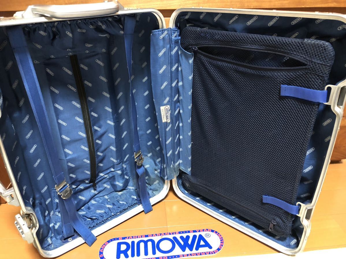 ☆希少☆RIMOWA トパーズ　ビジネストロリー　32L 外部美品　ドイツ製