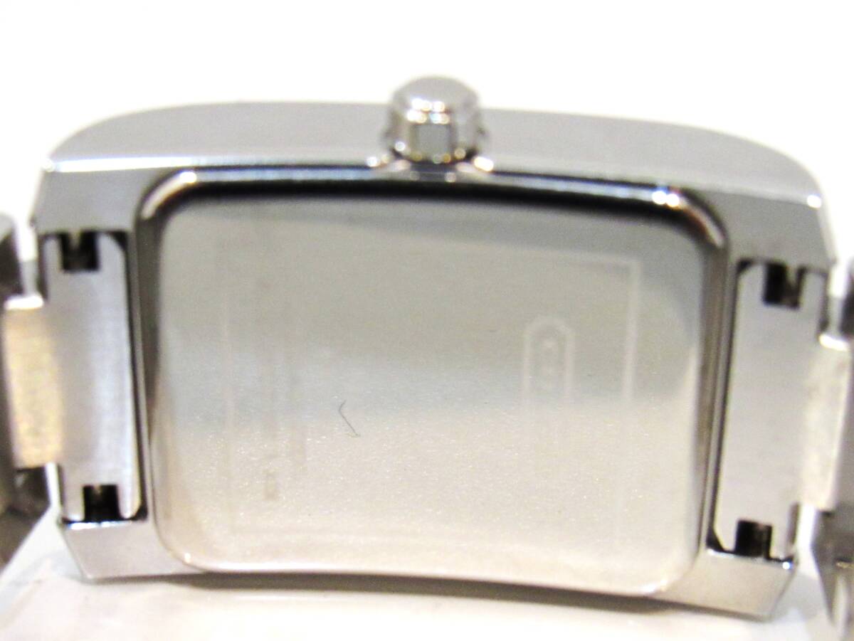 コーチ COACH 0242 0243 ホワイト文字盤 腕時計 クオーツ ペアウォッチ 箱付き 電池切れ kdKTの画像9