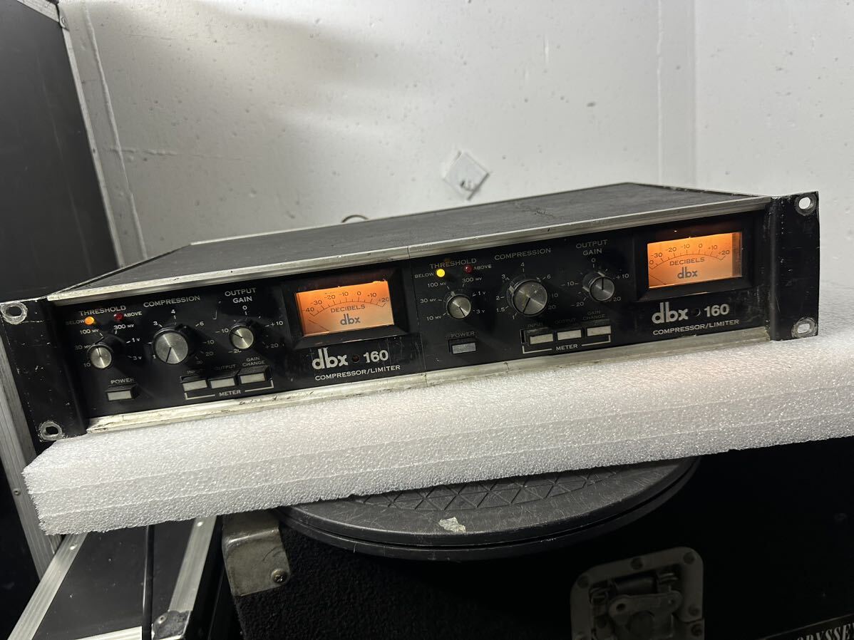 Yahoo!オークション - dbx 160 2ch ビンテージコンプレッサー Yahoo!オークション - dbx 160 2ch ビンテージコンプレッサー