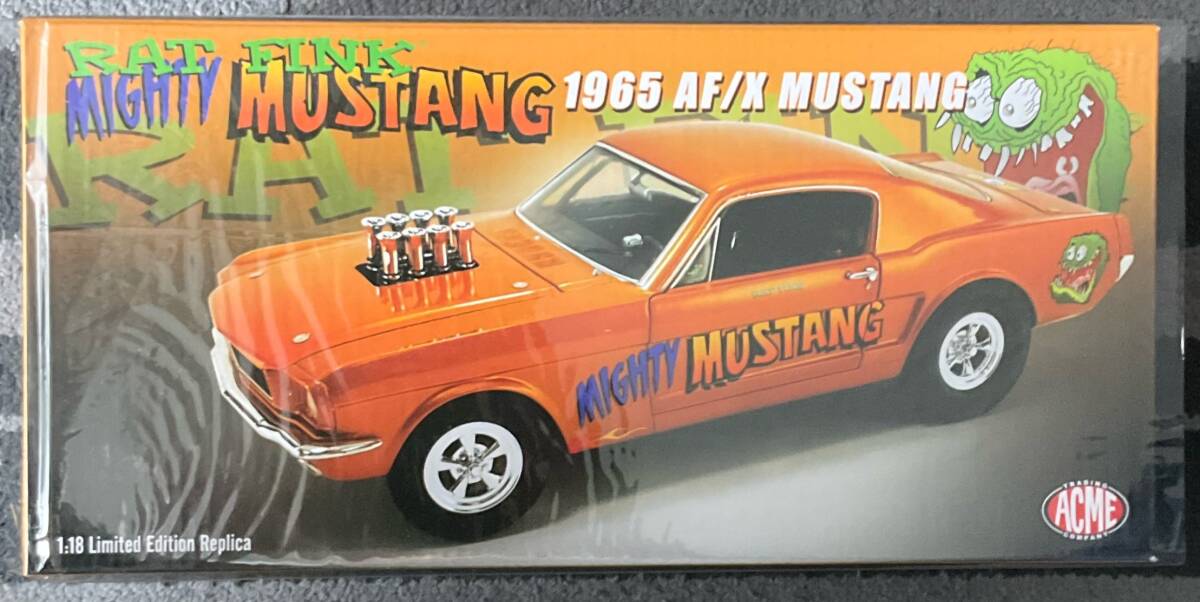 ACME 1:18 1965 フォード マスタング A / FX "Rat Fink Mighyt Mustang" の画像1