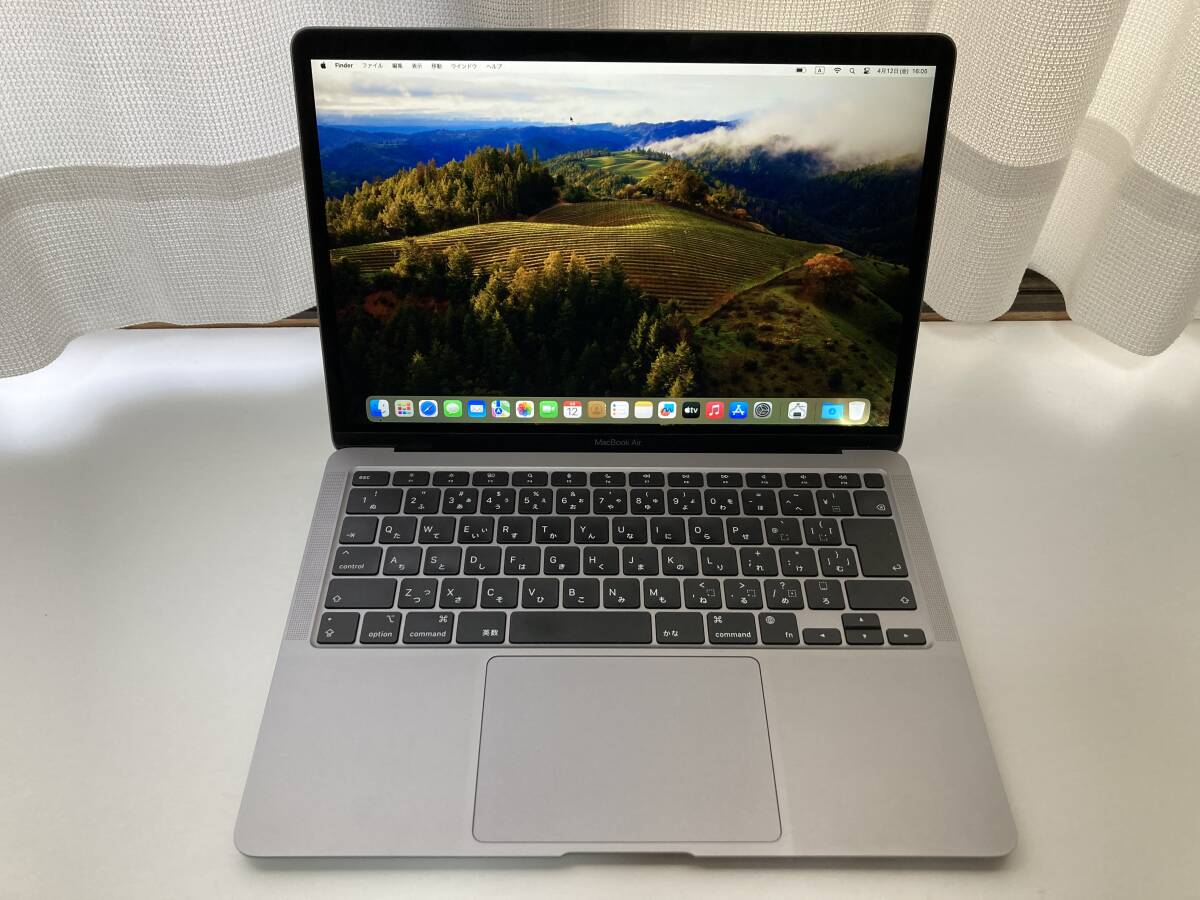 ジャンク MacBook Air 2020 M1 A2337 MGN63J/A 8GB/256GB スペースグレーの画像1