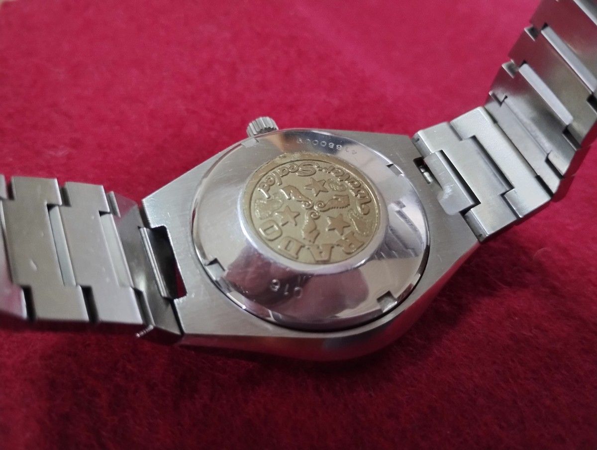 【未使用品】RADO LUMINO 腕時計 カットガラス 説明書 付属 ラドー ルミノ 自動巻き スイス製
