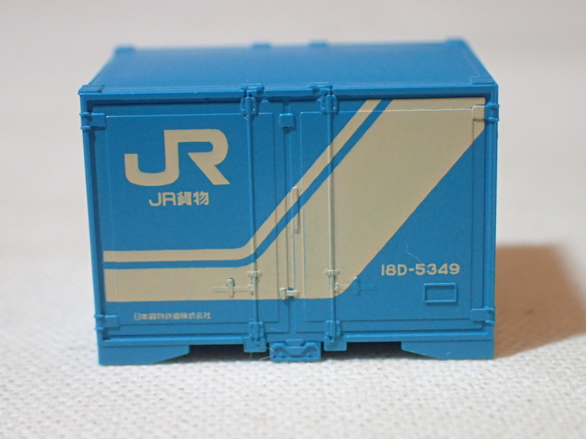 美品 KATO JR貨物 18D形コンテナ 1個 8個あり Nゲージ 貨物列車_画像1