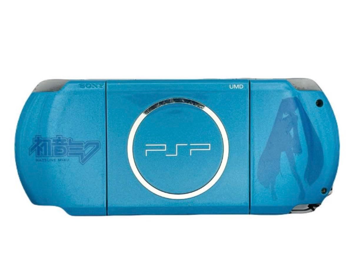 SONY PSP-3000 初音ミクモデル+バッテリー+充電器 PlayStation SONY PSP-3000 初音ミクモデル+バッテリー+充電器 PlayStation