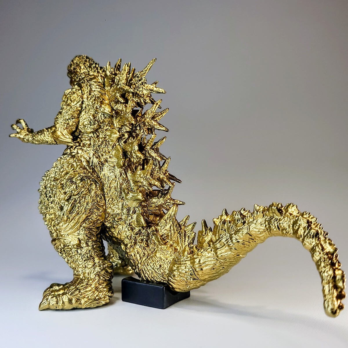 怪獣咆哮撃 ゴジラ 2023 オスカーゴールド風 リペイント 完成品 フィギュア ゴジラ-1.0 GODZILLA MINUS ONE Academy Awards The Oscarsの画像4