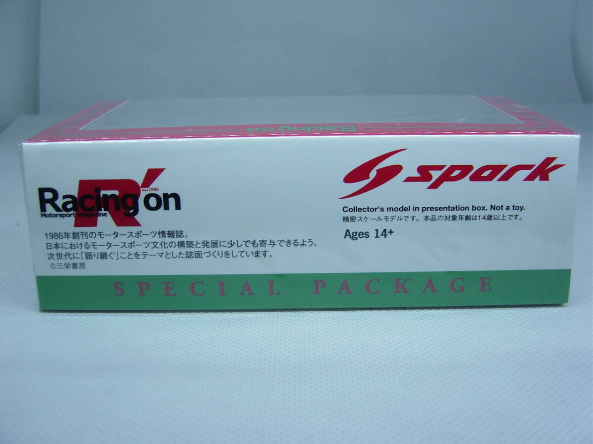 送料350円～ spark Racing-on別注 1/43 Coloni SUBARU C3B Canada GP 1990 #31 B.Gachot コローニ スバル ガショー ガナダGPの画像8